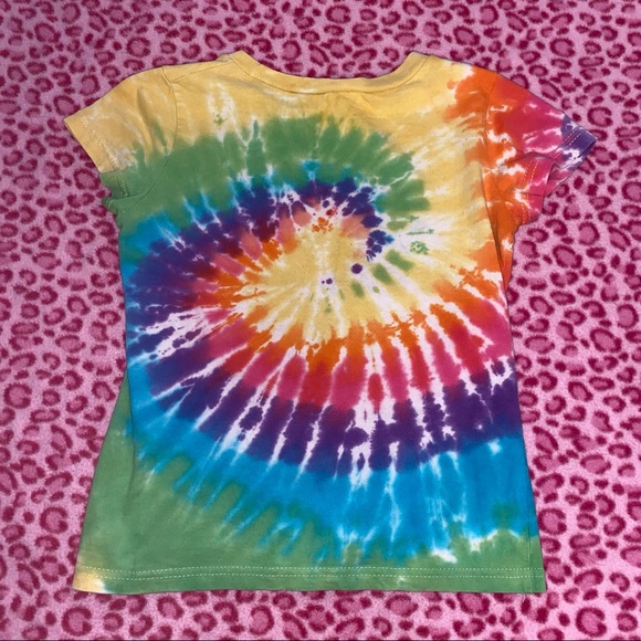 Harley Davidson baby tee tie died with logo on the front - Picture 2 of 3